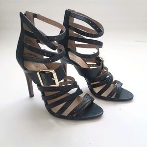 Sole Society Women's Strappy Heels with Buckle